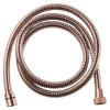 Sapho POWERFLEX kovová sprchová hadice, 150cm, růžové zlato FLE10RZL