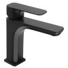Sapho SPY stojánková umyvadlová baterie, černá mat PY02/15