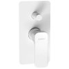Sapho SPY podomítková sprchová baterie, 2 výstupy, bílá mat PY42/14