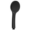 Sapho Ruční sprcha, průměr 102mm, ABS/černá mat SK736