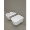 Kerasan TRIBECA závěsná WC mísa, Rimless, 35x54cm, bílá 511401