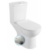 Sapho KAIRO CLEANWASH WC kombi s bidet. sprškou, zadní odpad, bílá PC106