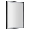 Sapho SORT zrcadlo s LED osvětlením 60x80cm, černá mat ST080
