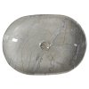 Sapho DALMA keramické umyvadlo na desku, 59x42cm, grigio MM413