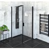 Polysan ZOOM BLACK obdélníkový sprchový kout 800x1000mm L/P varianta ZL1280BZL3210B