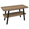 Sapho TWIGA umyvadlový stolek 120x72x50 cm, černá mat/dub Rover VC453-120-4