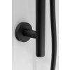 Sapho Sprchová souprava, posuvný držák 700mm, černá mat SC515