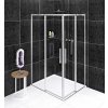Polysan ALTIS obdélníkový sprchový kout 900x800 mm, L/P varianta, rohový vstup, čiré sklo AL1590CAL1580C