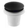 Polysan Vanová výpust 6/4", click-clack, černá mat 71704B
