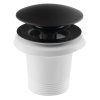 Polysan Vanová výpust 6/4", click-clack, černá mat 71704B