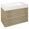 Sapho ODETTA umyvadlová skříňka 82x50x43,5cm, jilm bardini DT085-1313