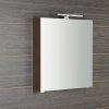 Sapho RIWA galerka s LED osvětlením, 60x70x17cm, borovice rustik RIW060-0016
