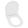 Sapho PACO WC sedátko, SLIM, Soft Close, Easy Take, bílá PCS1012