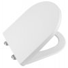 Sapho TURKU WC sedátko, Soft Close, Easy Take, bílá PCS104