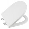 Aqualine JALTA WC sedátko, Soft Close, Easy Take, bílá PBS103