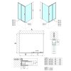 Polysan DEEP obdélníkový sprchový kout 1500x750mm L/P varianta, čiré sklo MD1516MD3116