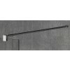 Gelco VARIO CHROME jednodílná sprchová zástěna k instalaci ke stěně, kouřové sklo, 800 mm GX1380GX1010