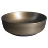 Sapho PRIORI keramické umyvadlo na desku, Ø 41,5cm, bronz PI032