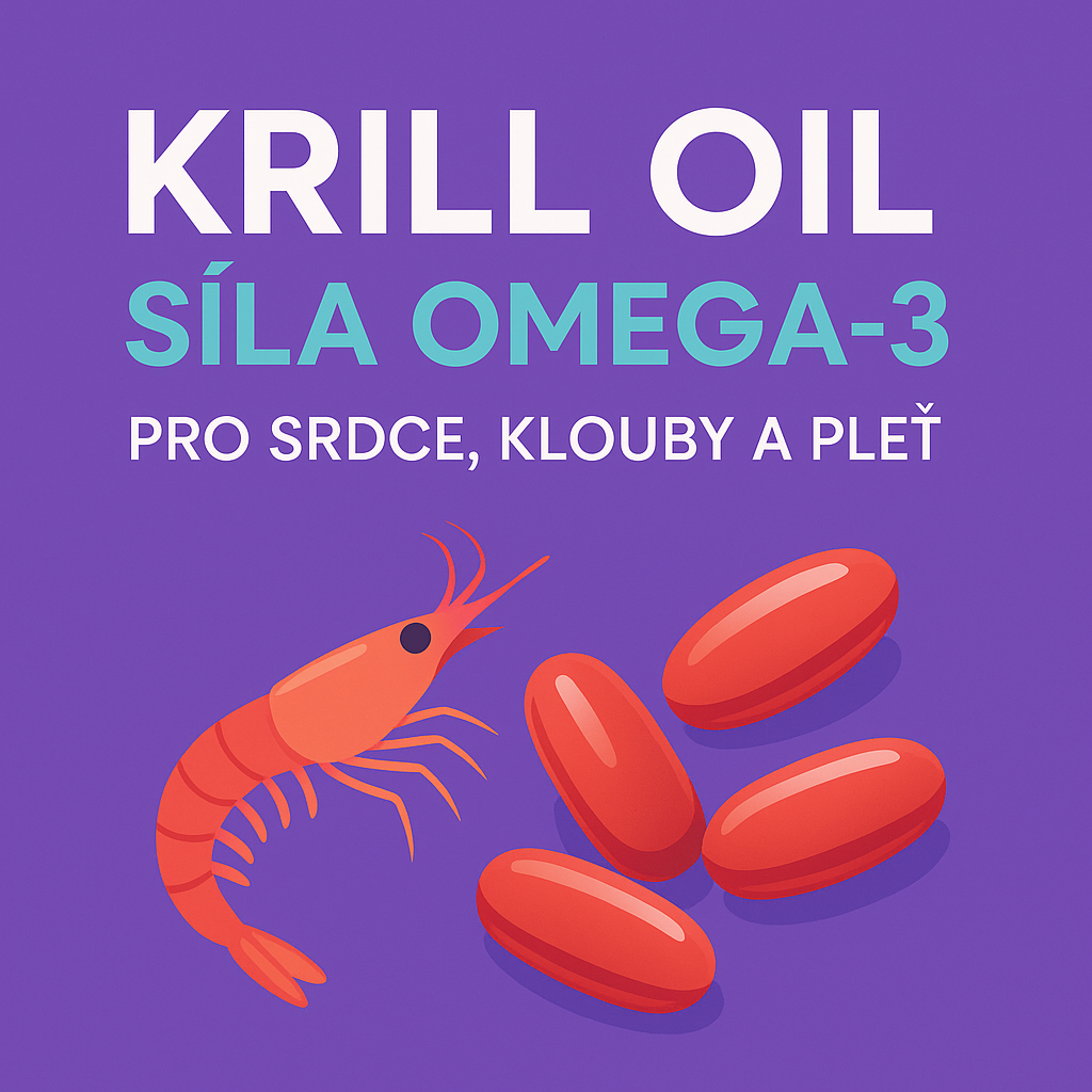 🦐 Krill Oil: Přírodní síla pro srdce ❤️, klouby 🦵 i krásnou pleť ✨