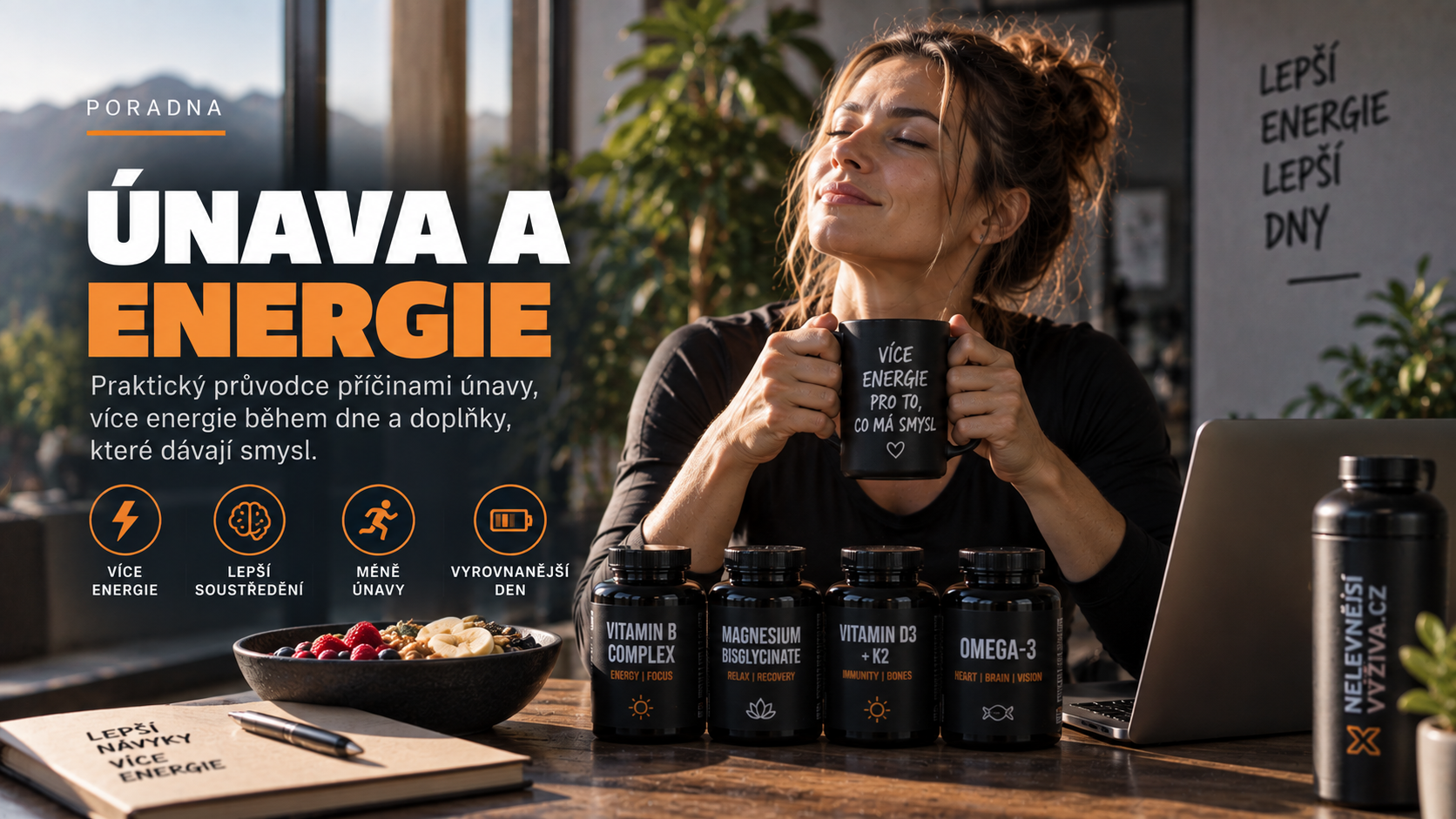 Únava a nedostatek energie: co pomáhá?