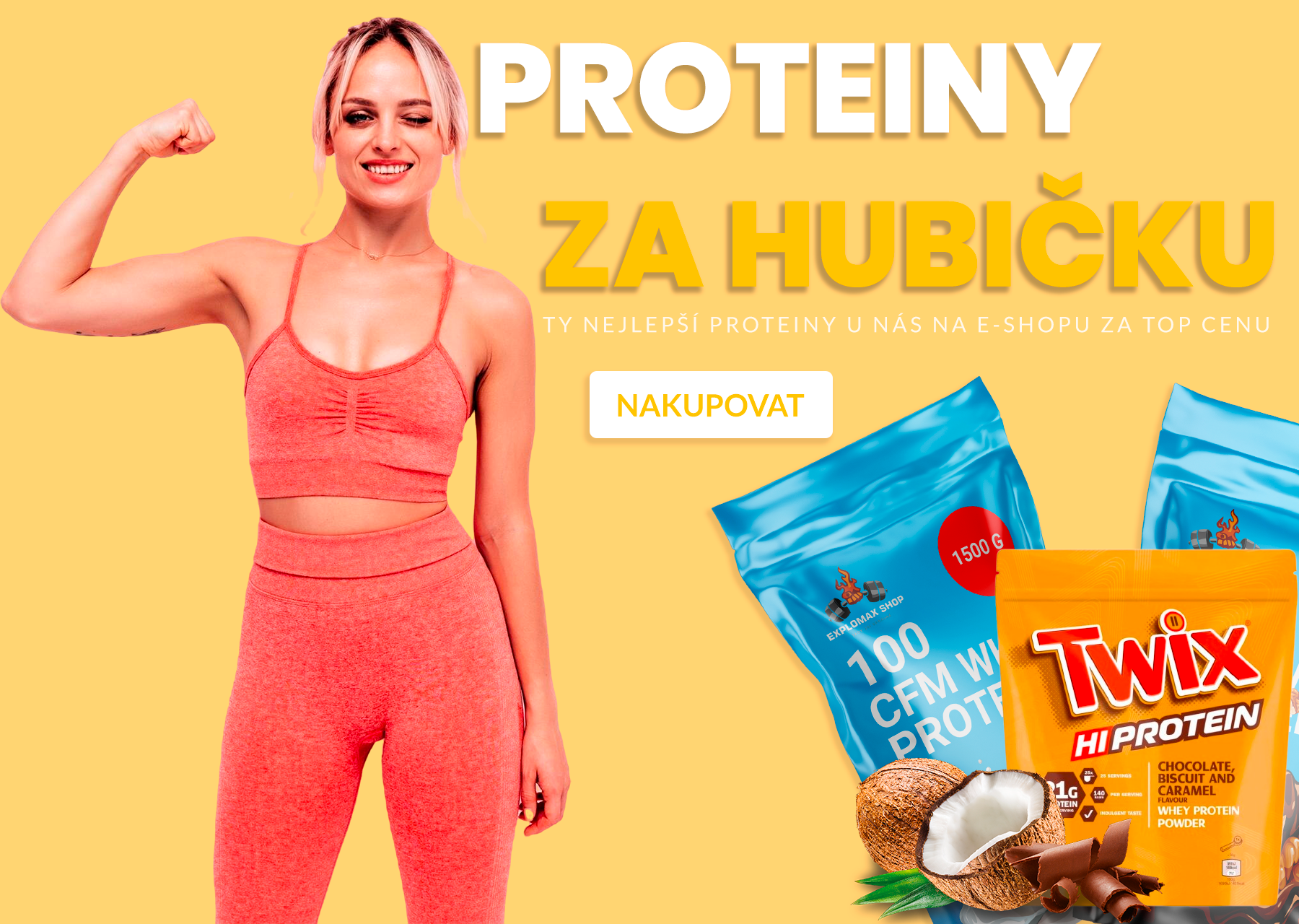 Proteiny za hubičku