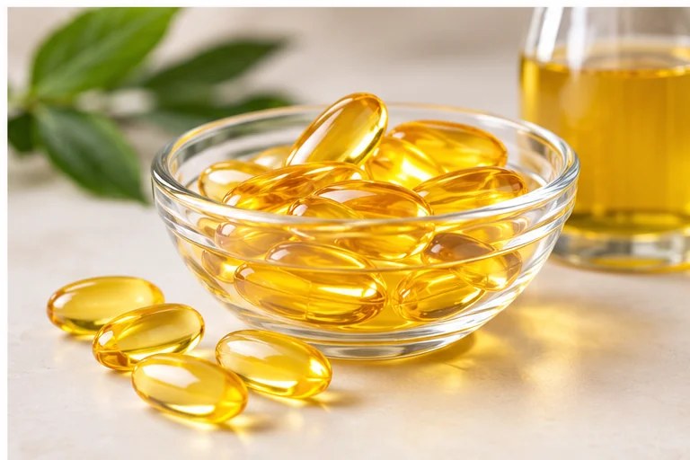 Zlaté kapsle omega-3