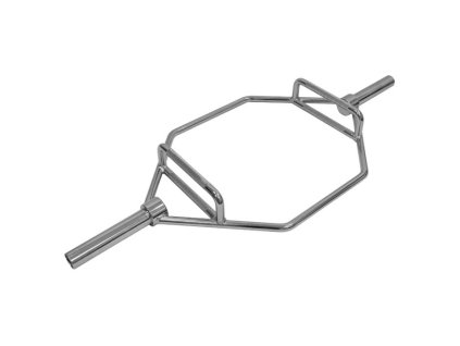 Posilovací tyč Trap Bar LIFTER - GymBeam (Barva šedá)