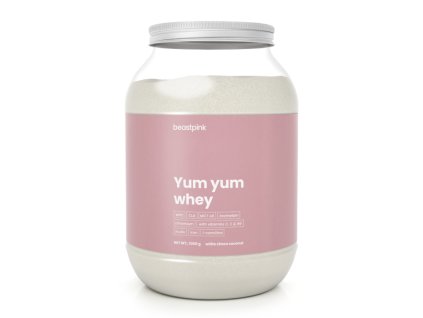Yum Yum Whey - BeastPink (Příchuť bílá čokoláda kokos)