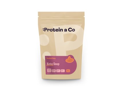 Protein&Co. Keto proteinová polévka 600 g (Příchuť Gulášová polévka)