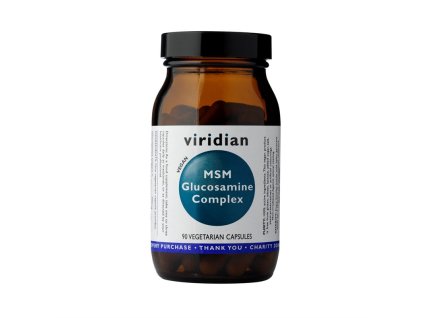 3915 viridian msm glucosamine complex 90 kapsli