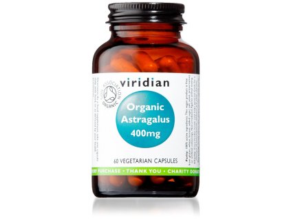 Organic Astragalus 60cps maly