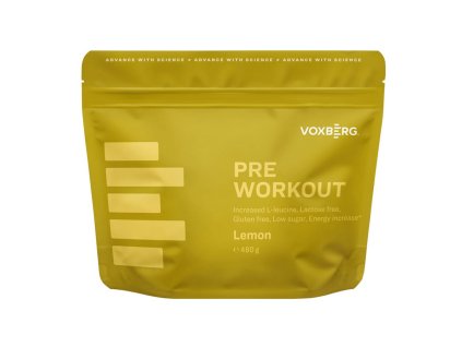 1 pre workout 480 g lemon