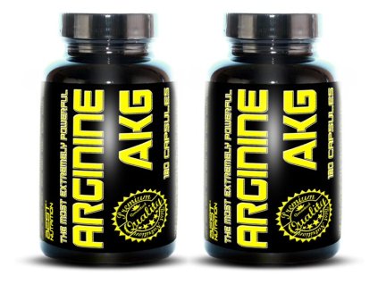 1+1 Zadarmo: Arginine AKG od Best Nutrition (Balení 120 kaps + 120 kaps)