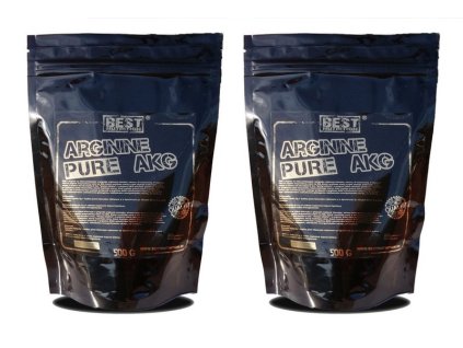 1+1 Zadarmo: Arginine pure AKG od Best Nutrition (Balení 250 g + 250 g)