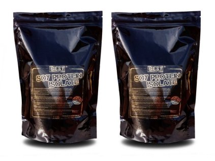 1+1 Zadarmo: Soy Protein Isolate Neutrál od Best Nutrition (Balení 1,0 kg + 1,0 kg, Příchuť Neutral)