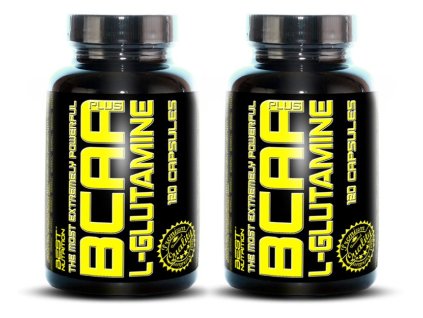 1+1 Zadarmo: BCAA plus L-Glutamine od Best Nutrition (Balení 120 kaps. + 120 kaps.)