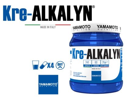 Kre-alkalyn - Yamamoto (Balení 240 kaps.)