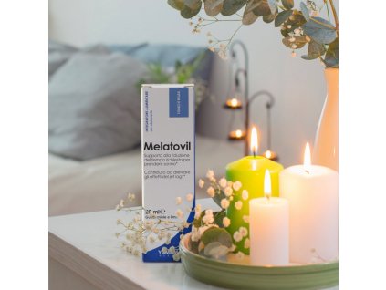Melatovil (melatonín vo forme kvapiek) - Yamamoto (Balení 20 ml., Příchuť Honey-Lemon)