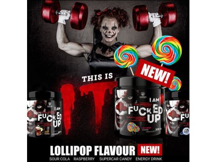 Fucked Up Joker - Swedish Supplements (Balení 300 g, Příchuť Blue Ice Rocket)