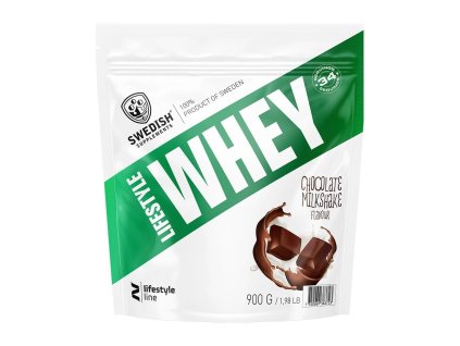 Lifestyle Whey - Swedish Supplements (Balení 900 g, Příchuť Banana Split)
