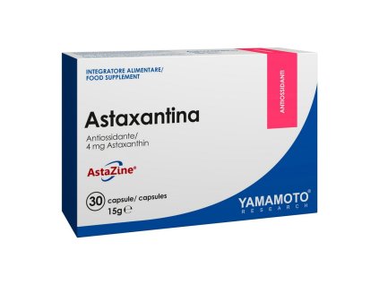 Astaxantina (zvyšuje svalovú vytrvalosť a regeneráciu) - Yamamoto (Balení 30 kaps.)