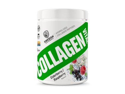 Collagen Vital - Swedish Supplements (Balení 400 g, Příchuť Elderberry Raspberry)