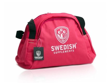Ladies Gym Bag Pink - Swedish Supplements (Balení 1 ks, Barva Ružová)