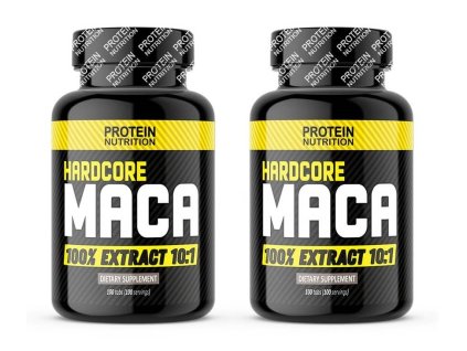 1+1 Zadarmo: Hardcore Maca - Protein Nutrition (Balení 100 tbl. + 100 tbl.)