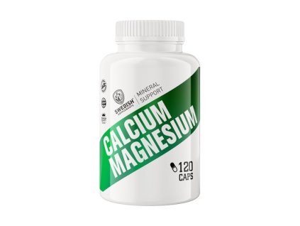 Calcium+Magnesium - Swedish Supplements (Balení 120 kaps.)