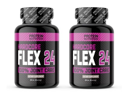 1+1 Zadarmo: Hardcore Flex 24 - Protein Nutrition (Balení 100 tbl. + 100 tbl.)