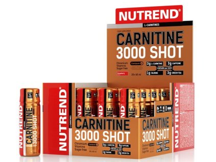 Carnitine 3000 Shot - Nutrend (Balení 20 x 60 ml., Příchuť Ananás)