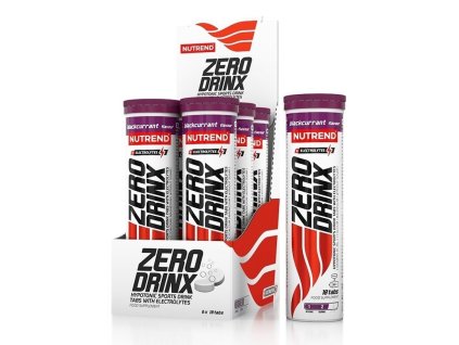 Zero Drinx - Nutrend (Balení 18 tbl., Příchuť Blackcurrant)