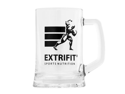 Extrifit Skleněněný půllitr