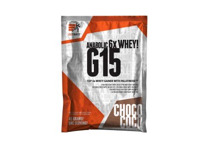 Extrifit G 15 Gainer 45 g choco coco (Příchuť čokoláda)